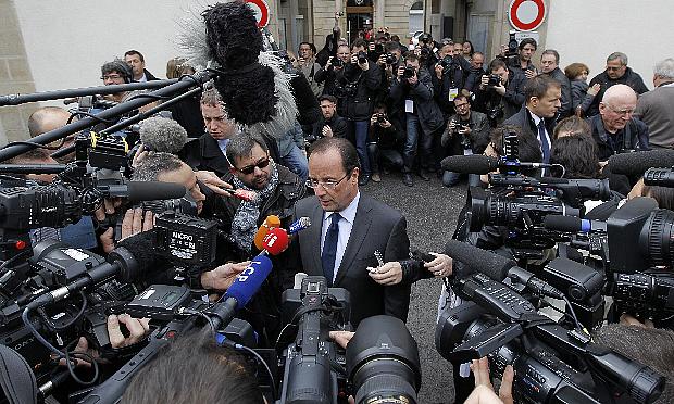 François Hollande, candidato francês