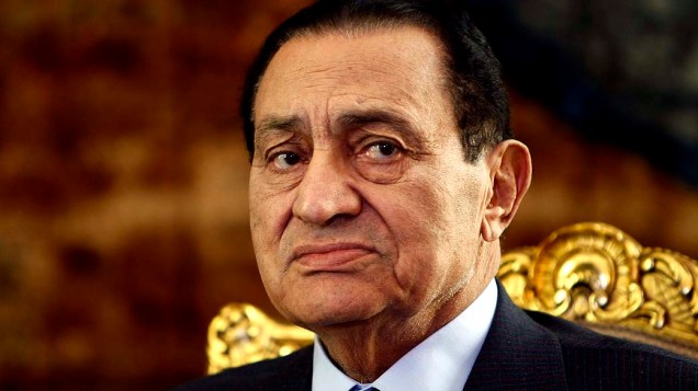 Hosni Mubarak em 19/10/2010