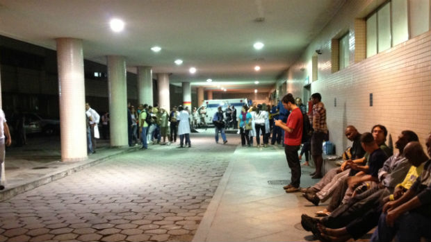 Hospital Souza Aguiar recebe 62 pessoas feridas durante a manifestação no centro do Rio