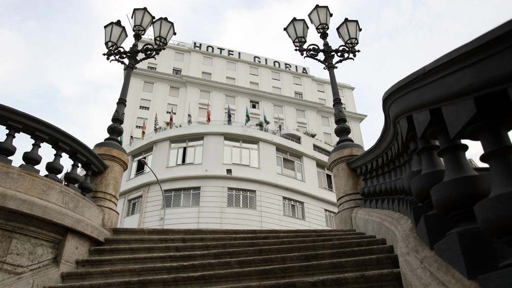 Fachada do hotel Gloria no Rio de Janeiro