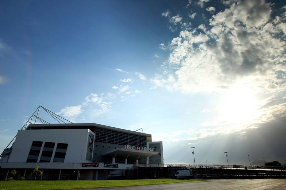 A arena HSBC, na Barra, palco do segundo UFC realizado no Rio de Janeiro