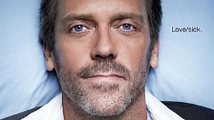 Hugh Laurie no cartaz da 7ª temporada de 'House'
