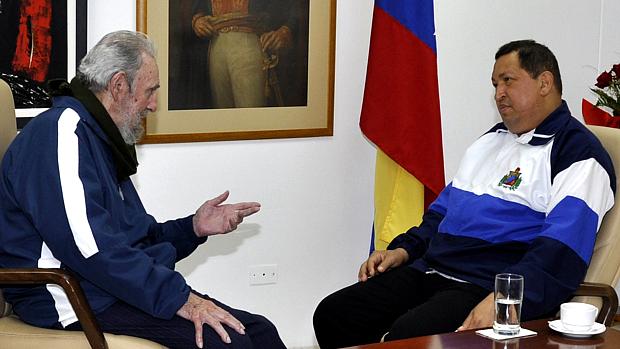 Hugo Chávez encontrou-se com Fidel Castro após nova cirurgia