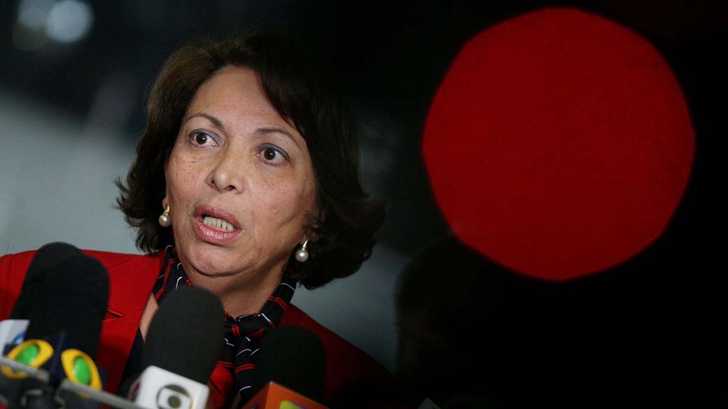 A ministra Ideli Salvatti