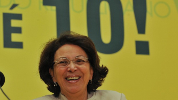 A ministra das Relações Institucionais, Ideli Salvatti