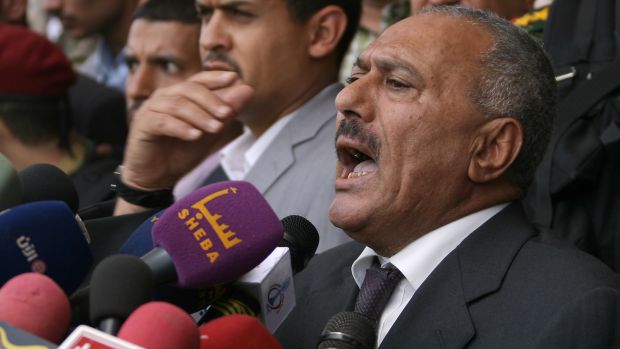 Ali Abdullah Saleh sugeriu que não tem planos de deixar o poder