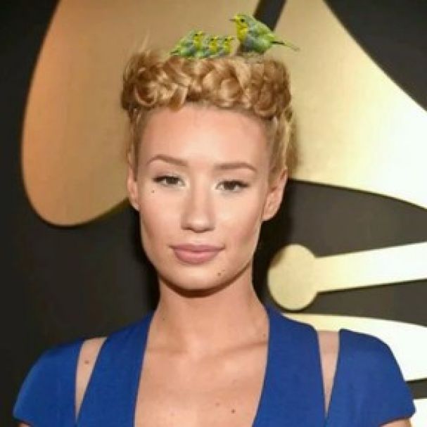Iggy Azalea e o ninho de pássaros