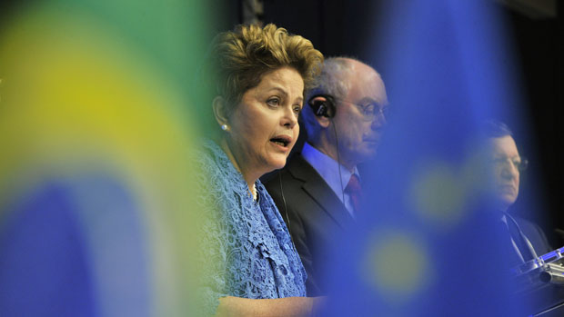 Dilma se mantém otimista, mas afirma que europeus resistem em fixar uma data para a assinatura do acordo