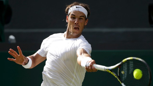 O espanhol Rafael Nadal perde confronto contra Nick Kyrgios, da Austrália, e cai nas quartas de final do Campeonato de Ténis de Wimbledon, em Londres