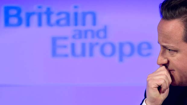 O primeiro-ministro britânico, David Cameron: PIB é golpe para o Partido Conservador