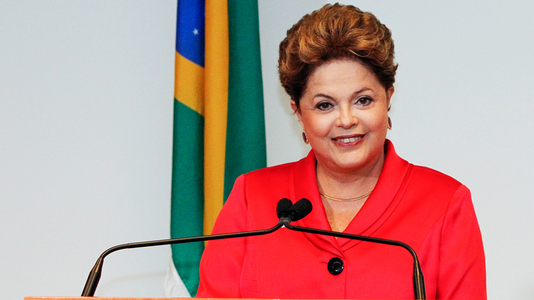 A presidente Dilma Rousseff usou sua conta do Twitter para tentar acalmar o mercado