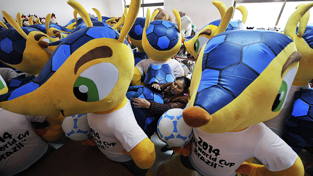 Vendas do mascote Fuleco também têm sido inexpressivas durante a Copa
