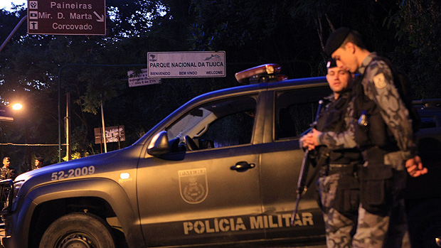 Polícia ocupa comunidade de Cerro-Corá, no Cosme Velho, Zona Sul do Rio, na manhã desta segunda-feira, para a instalação da 33ª Unidade de Polícia Pacificadora (UPP)