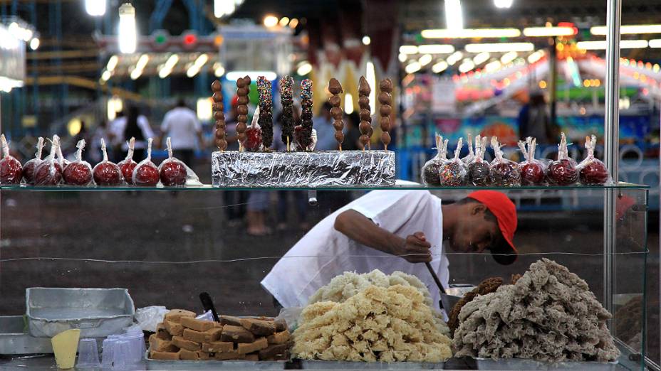 Barraca de doces, em Londrina