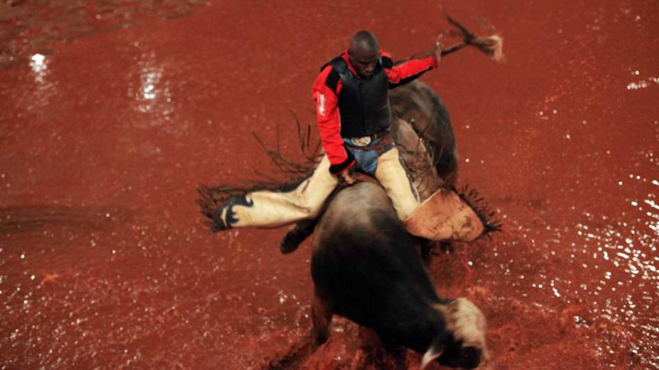 Rodeio em Londrina, no Paraná