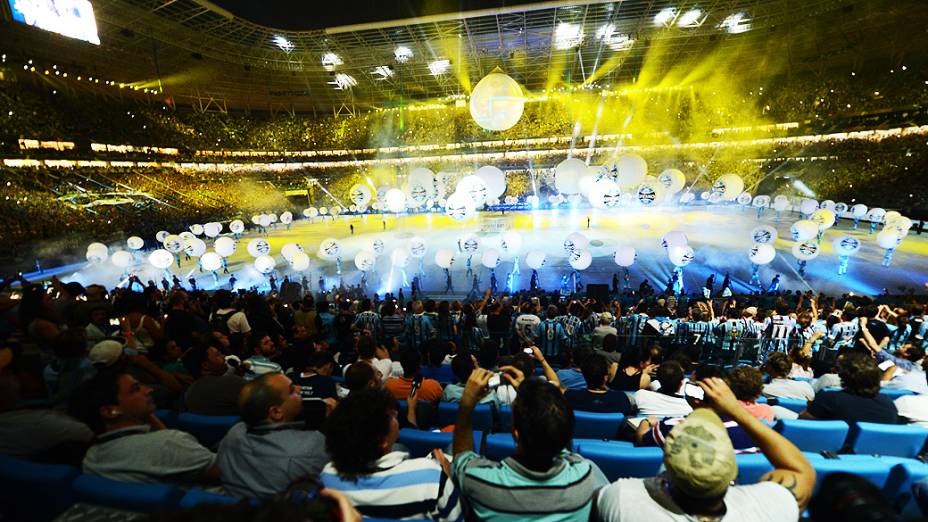 Inauguração da Arena do Grêmio, neste sábado, em Porto Alegre