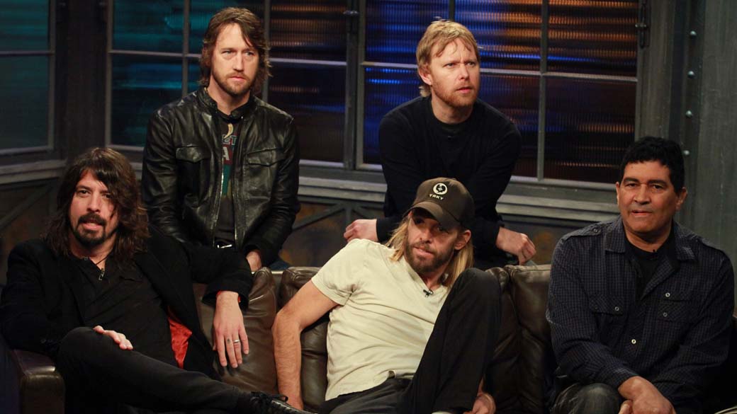 A banda Foo Fighters, indicada ao Grammy 2012