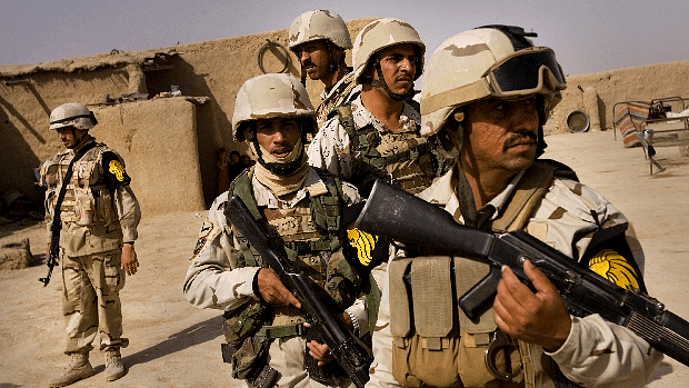 Forças de segurança no Iraque