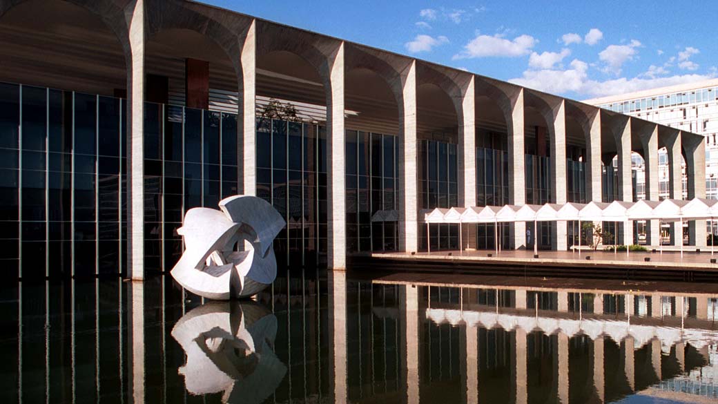 Palácio do Itamaraty, em Brasília: autoridades estrangeiras comem e bebem a preços abusivos, diz TCU