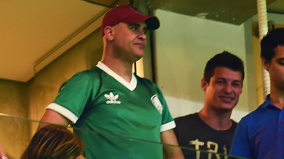O ex-goleiro do Palmeiras, Marcos, comparece à inauguração da Arena Palmeiras