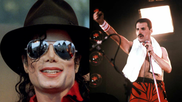 Michael Jackson e Freddie Mercury