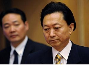 O impopular primeiro-ministro japonês, Yukio Hatoyama, do Partido Democrático do Japão