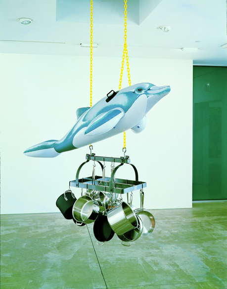 "Dolphin" de Jeff Koons no Museu Astrup Fearnley, Noruega