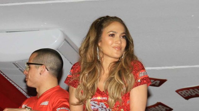  Jennifer Lopez no carnaval do Rio de Janeiro, em 19/02/2012
