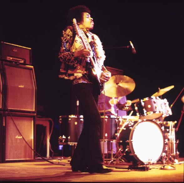 Show de Jimi Hendrix na Dinamarca, em 1969