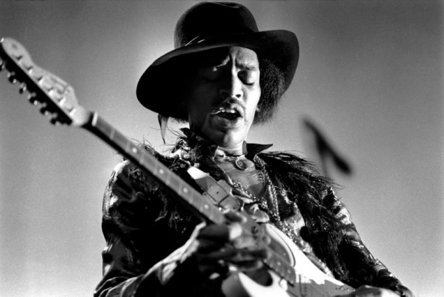 Jimi Hendrix, em 1968