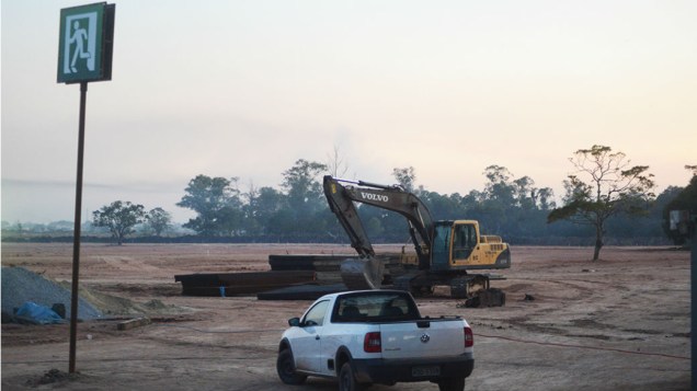 O terreno em Guaratiba, na Zona Oeste do Rio, que servirá ao Campus Fidei, último evento da Jornada Mundial da Juiventude - JMJ 2013