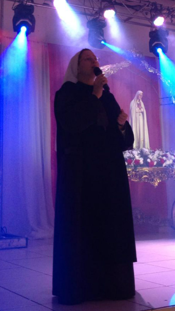 Irmã Kelly Patrícia vai cantar para o papa Francisco na JMJ