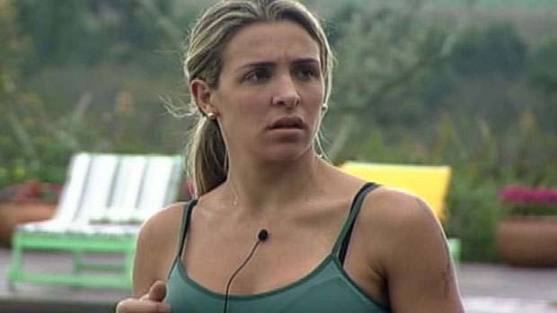 A personal trainer Joana Machado, no reality show 'A Fazenda 4'