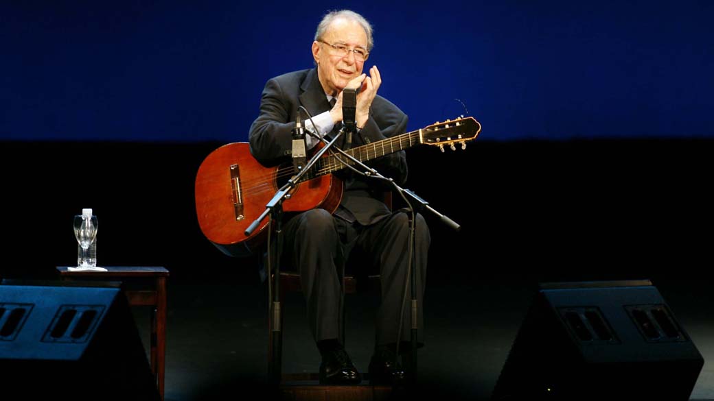 João Gilberto se apresenta no Teatro Municipal do Rio de Janeiro, 2008
