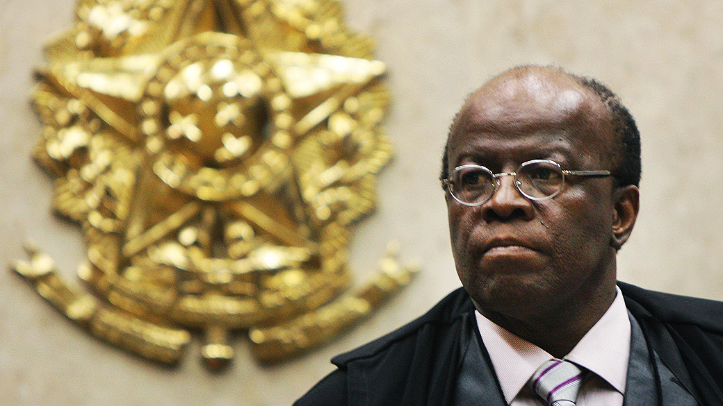 Joaquim Barbosa: prisão imediata rejeitada