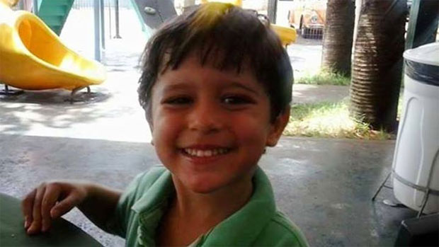 Joaquim Ponte Marques, de 3 anos: corpo encontrado em rio