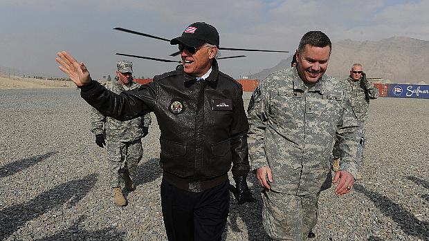 Joe Biden, vice-presidente dos EUA, no Afeganistão