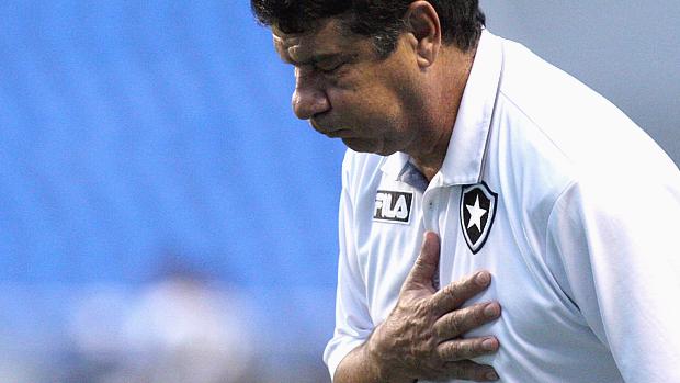 Joel Santana: técnico ficou 14 meses à frente do Botafogo
