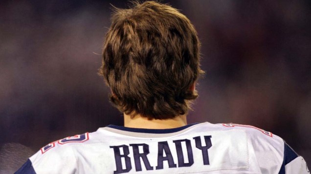 Tom Brady durante partida contra os "New York Giants"