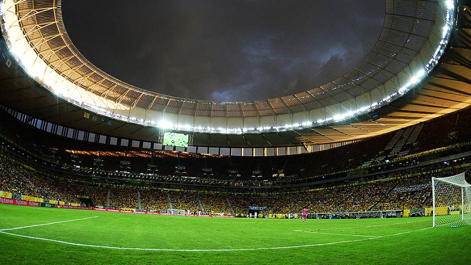 Vitória do Brasil contra o Japão na Copa das Confederações, em Brasília