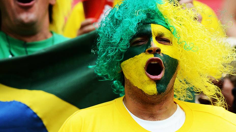 Vitória do Brasil contra o Japão na Copa das Confederações, em Brasília