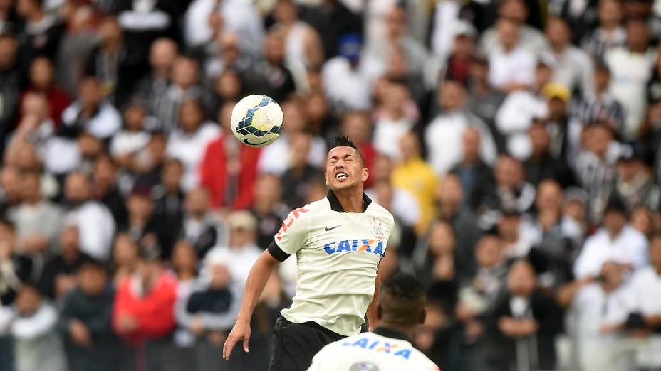 Partida entre Corinthians e Botagofo, em São Paulo
