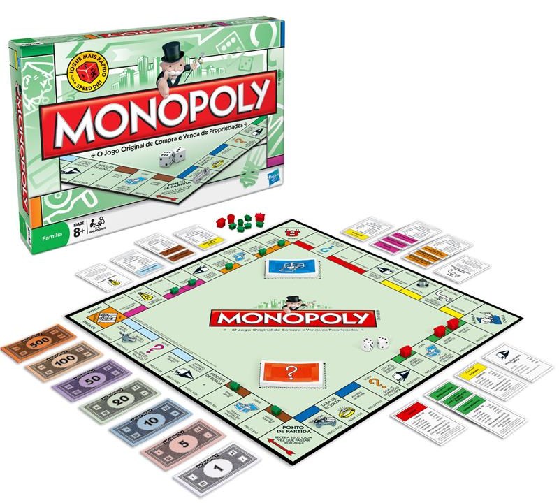 Jogo de tabuleiro 'Monopoly'