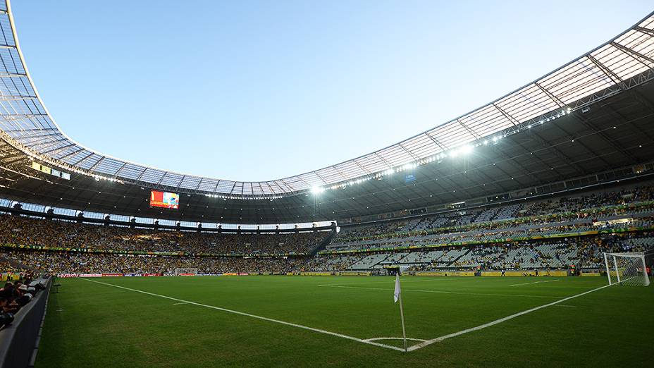 Estádio do Castelão que recebe o jogo de Brasil e México, pela Copa das Confederações em Fortaleza