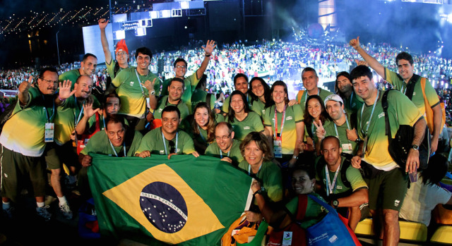 Delegação brasileira