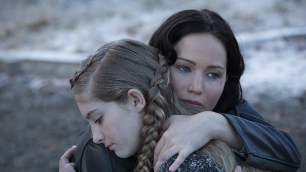 Personagem Katniss (Jennifer Lawrence), em cena do filme Jogos Vorazes: Em Chamas