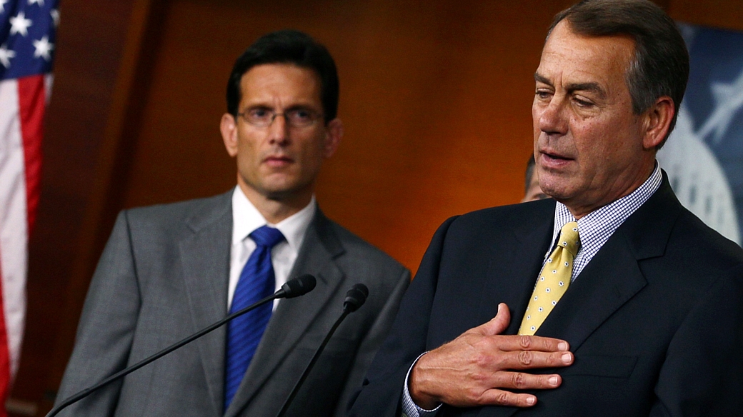 John Boehner vai tentar agora negociar com o Senado