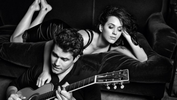 John Mayer e Katy Perry em foto divulgação do single 'Who You Love'