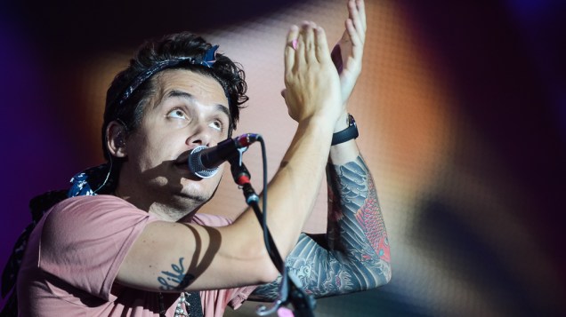 John Mayer durante show no Rock in Rio 2013