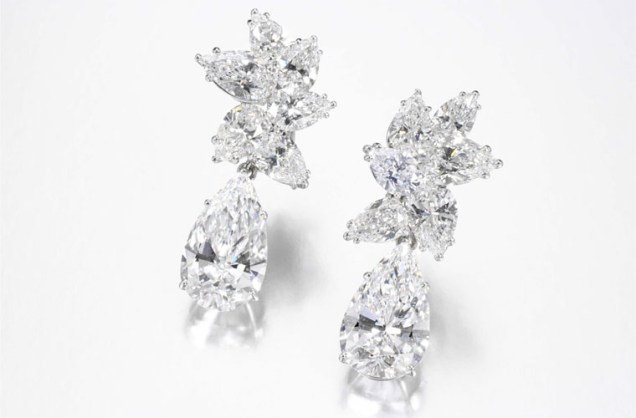 Sucesso no leilão anterior: o par de brincos de diamantes foi vendido na Sothebys pelo equivalente a 4,84 milhões de reais em 2008